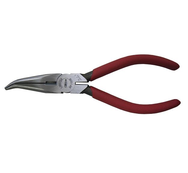 Angled tip long-nose pliers 